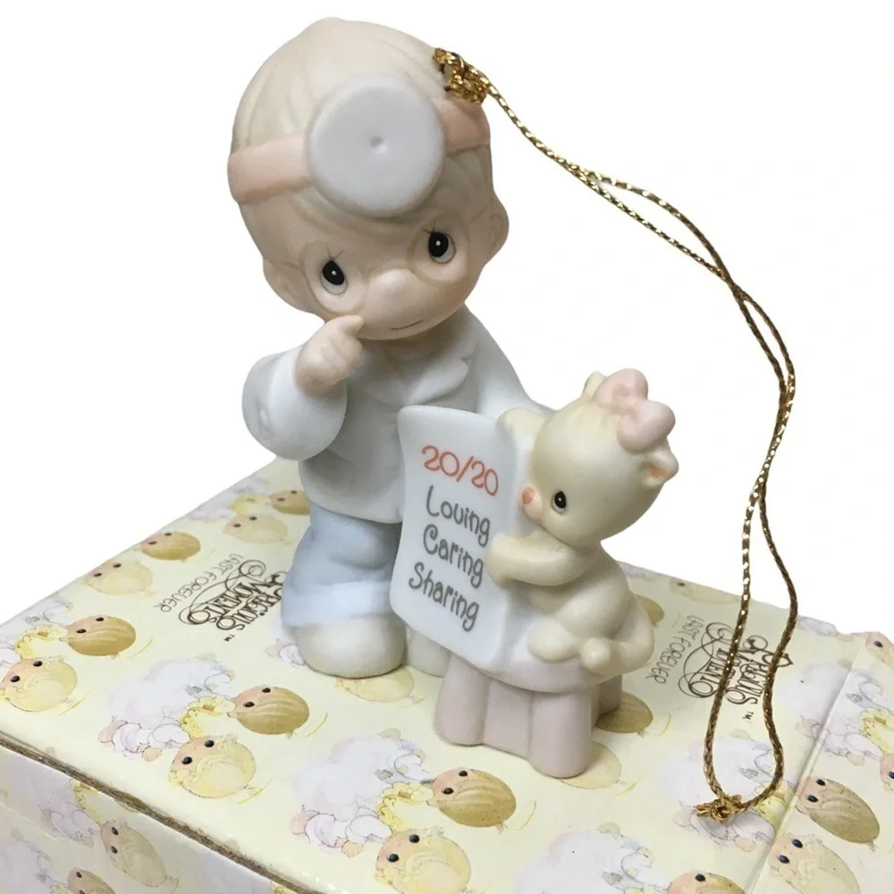 PRECIOUS MOMENTS Vintage Doctor Ornament 20 Years & The Vision’s Still The Same